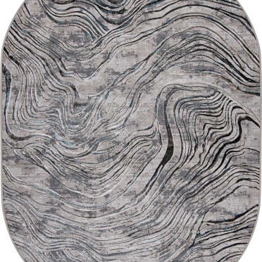 37885A OVAL синий/бежевый Roma