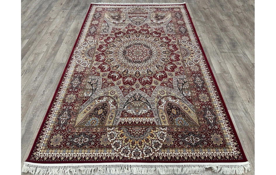 Ковер турецкий Абришим 3809 red