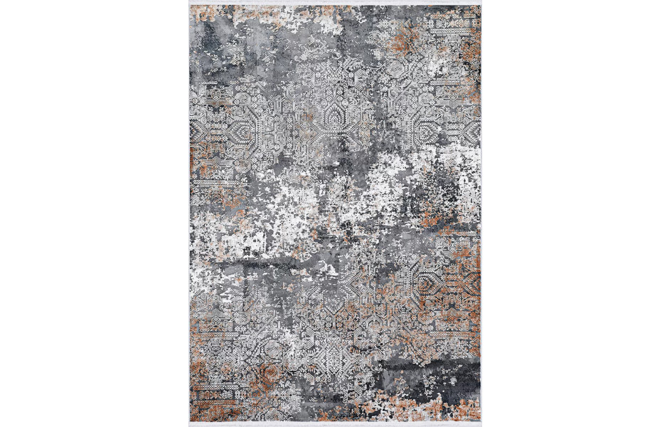 Ковер турецкий Royal Silk 21170A D.GREY_SHR/D.GREY_CKN