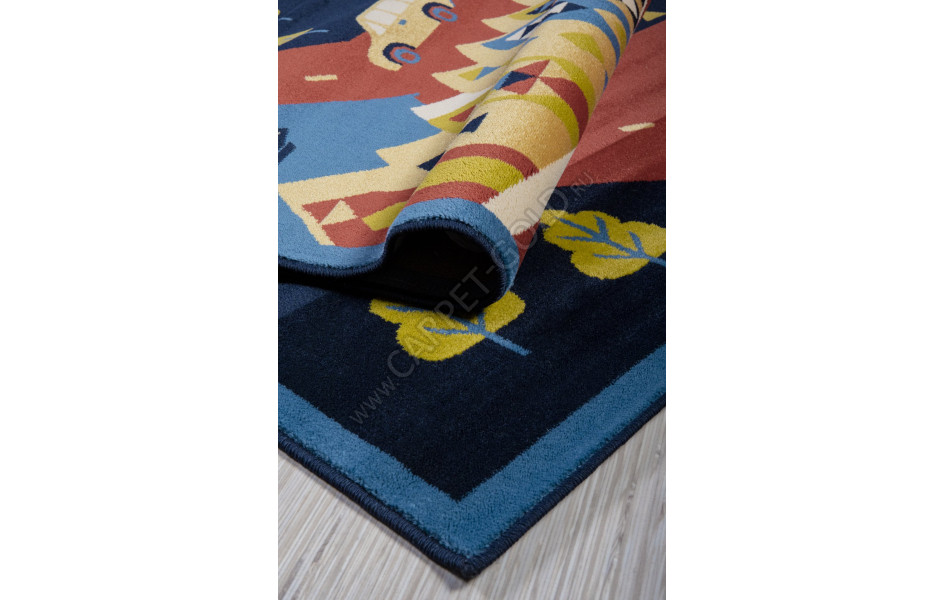 Ковер польский Angella Standard Budi navy blue