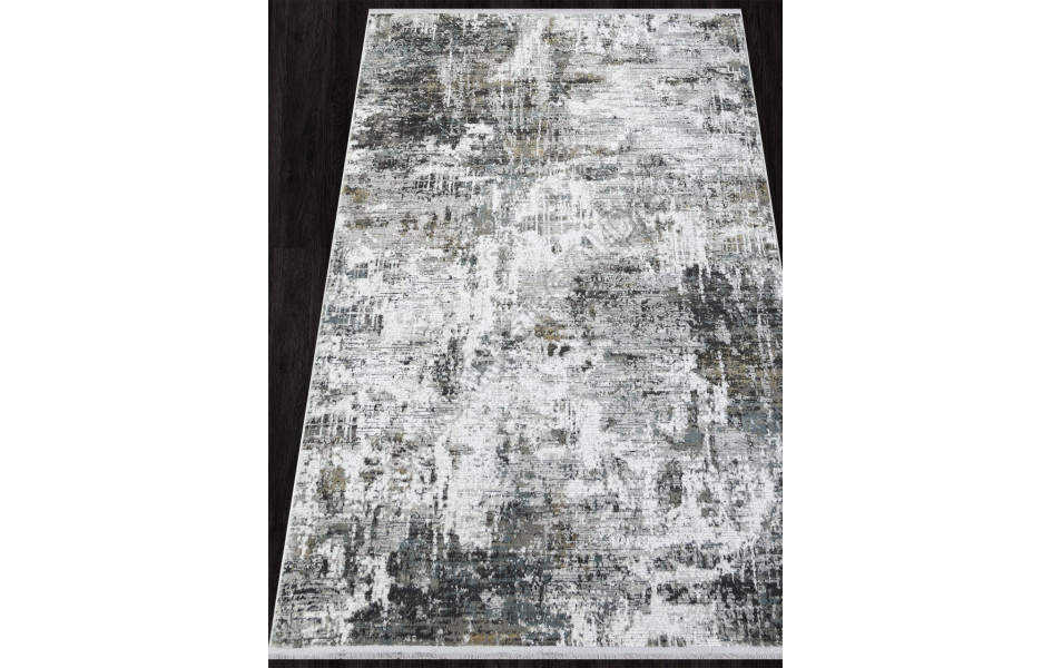 Ковер C269AJ - GREY / BLUE - Прямоугольник - коллекция LORENZO