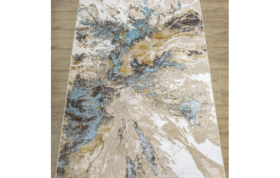 КОВРЫ ДИЗАЙН KN43A ЦВЕТ SHRINK BEIGE Rich