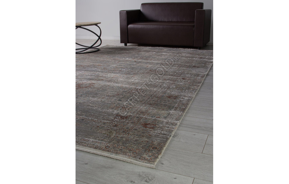 Ковер B860G2 - CREAM / L.GREY - Прямоугольник - коллекция ROYAL